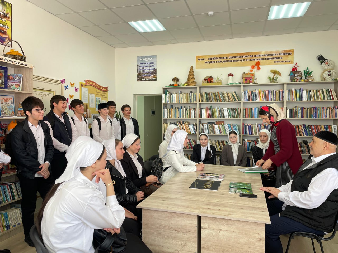Тематический час «Чеченский язык – сокровище нации»