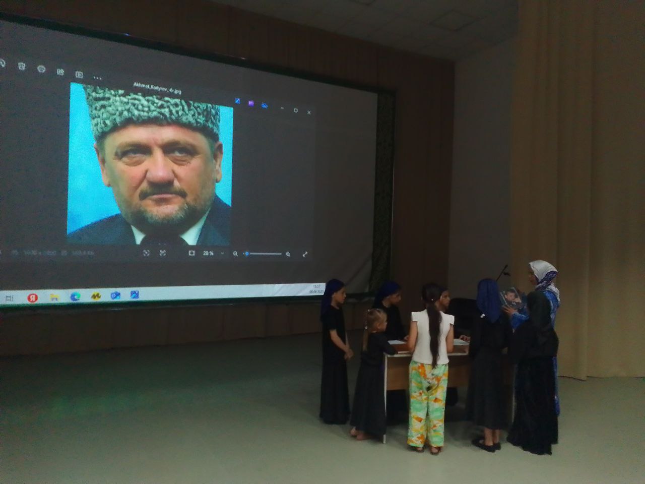 Патриотический час «Светлой памяти А-Х. Кадырова»